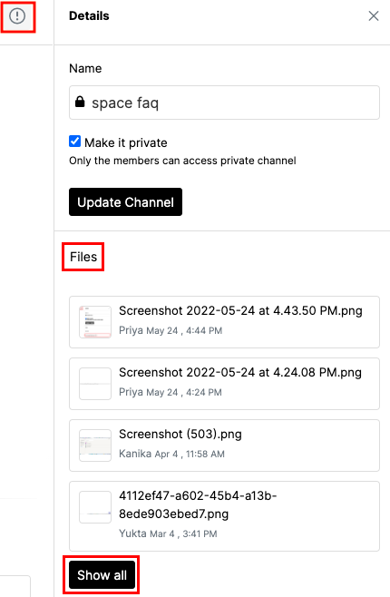 How To View Shared Files In A Channel Or DM Workspace91